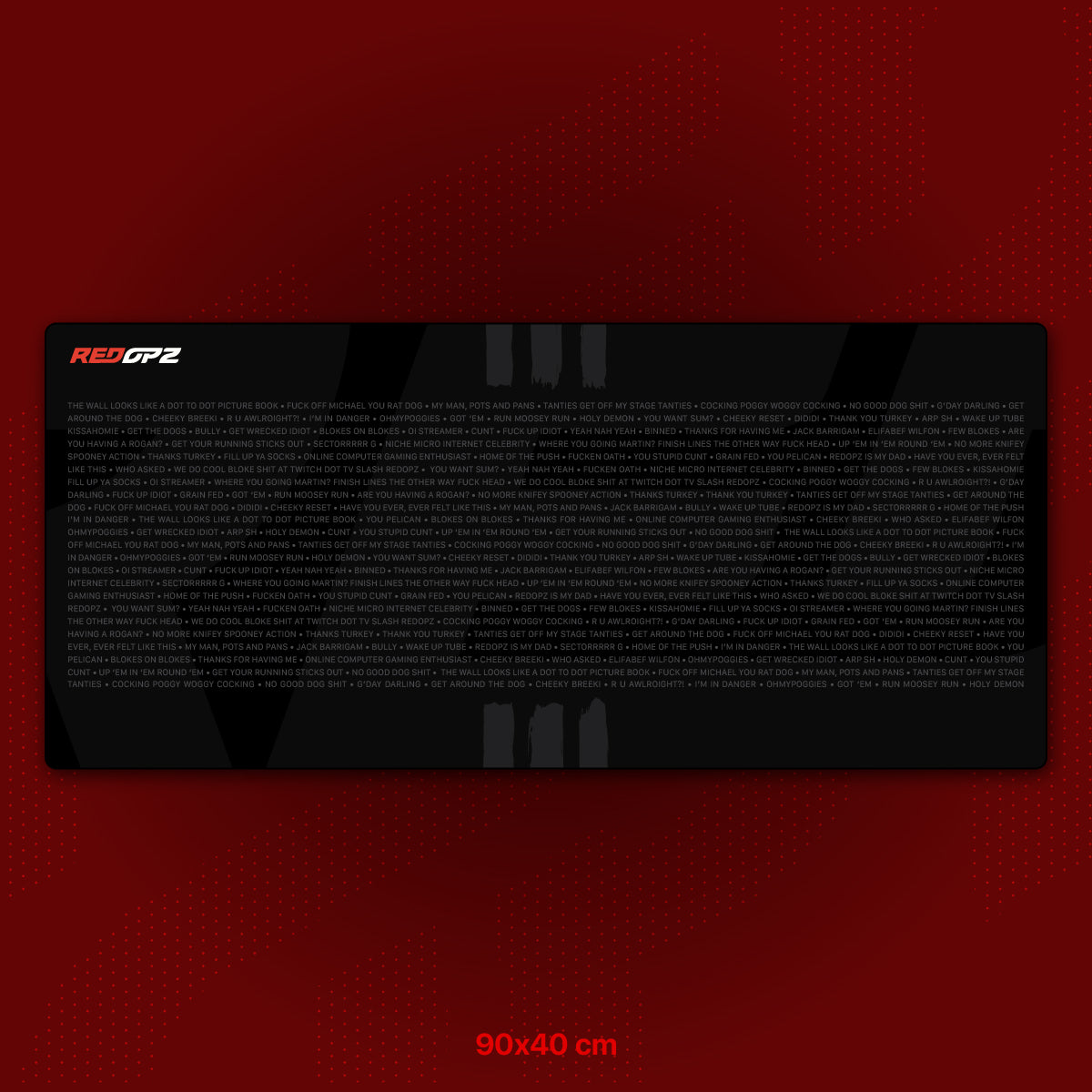 Limited Edition RedOpz Desk Mat